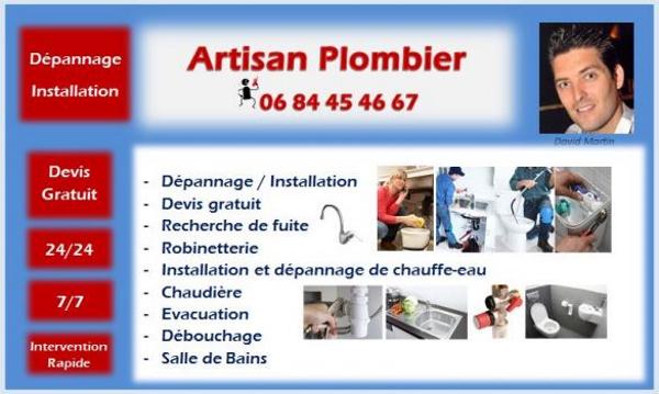 bon plombier et plombier sérieux à Lyon : Apams Plomberie, David MARTIN